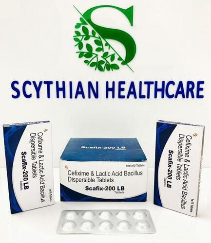 Cefixime And Lactic Acid Bacillus Dispersible Tablets