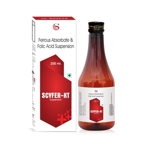 Ferrous Absorbate And Folic Acid Suspension Syrup