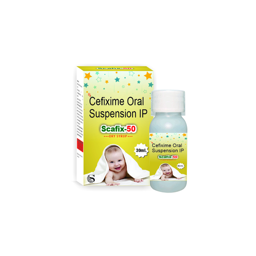 30ml Cefixime Oral Suspension IP Dry Syrup