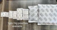Silica Gel Non Woven Pouch - Various Sizes Available | Embossed Surface For Chemical Industrial Use