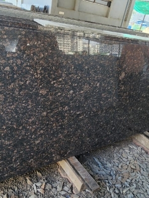 Brown granite stone