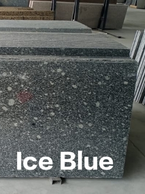 Ice blue granite