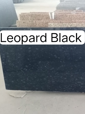 Lepord Black Granite Application: Flooring