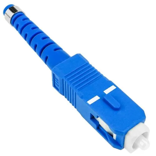 SC PC Connector - Electrical Application, Blue Color, Warranty Included | Reliable Performance for Optimal Connectivity