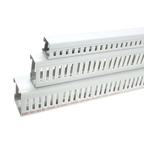 25x25 PVC Channel - PVC Material, 25x25 mm Dimensions, Gray Color | Durable, Moisture & Chemical Resistant, Polished Surface, Low-Maintenance