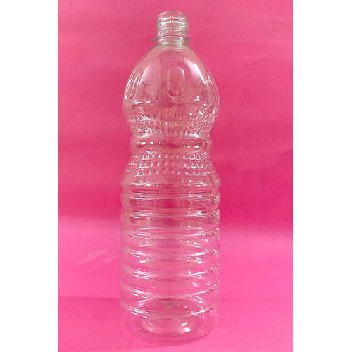 Transparent 1Ltr Oil Bottle