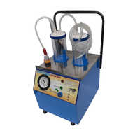 Stainless Steel Hi-vac Suction Machine With Polycarbonate Jar