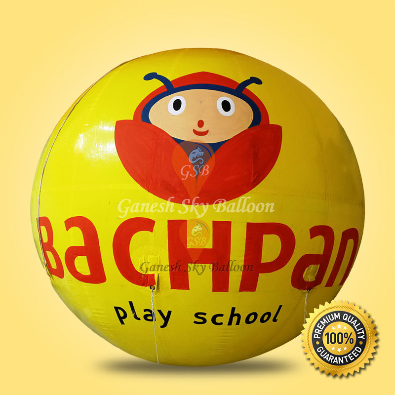 School Advertising Sky Balloon