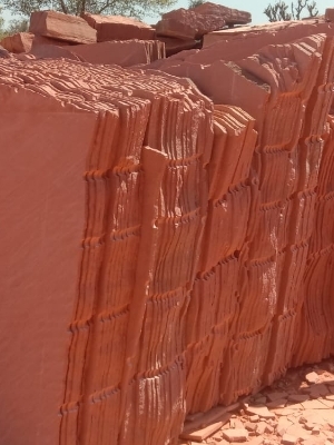 Dholpur red stone