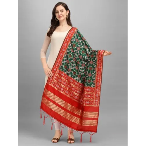 Indian Banarasi Patola Silk Dupatta