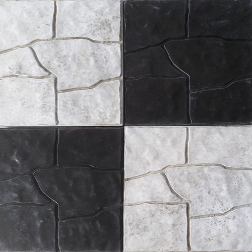 300 X 300 X 40Mm Glossy Chequered Floor Tiles Size: Customized