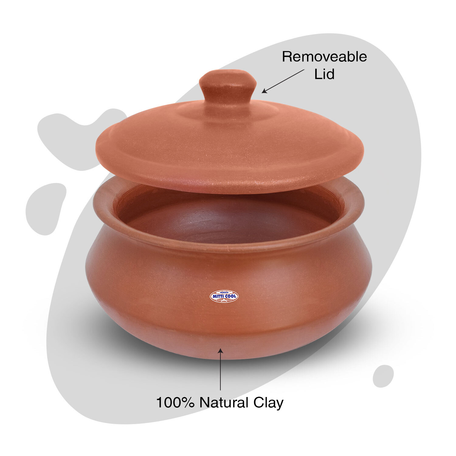 Clay Biriyani Pot 6 Ltr
