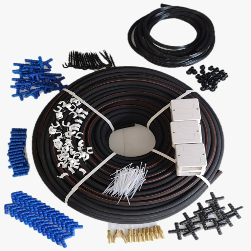 Porous Pipe Termipore Kit For 1000 Sq Ft Area - Premium - Color: Black