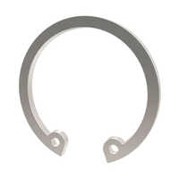 Internal Steel Circlips - Metal C Shape, Available In Different Sizes | Silver Finish For Industrial Applications