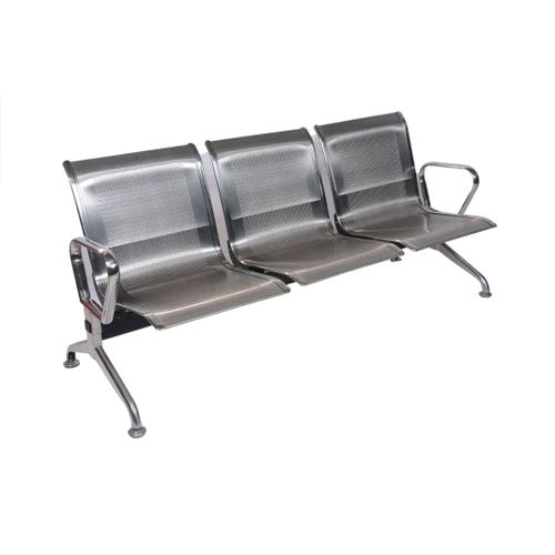 Durable Stainless Steel Waiting Chair