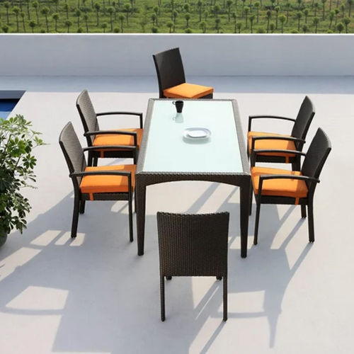 Garden Wicker Dining Table