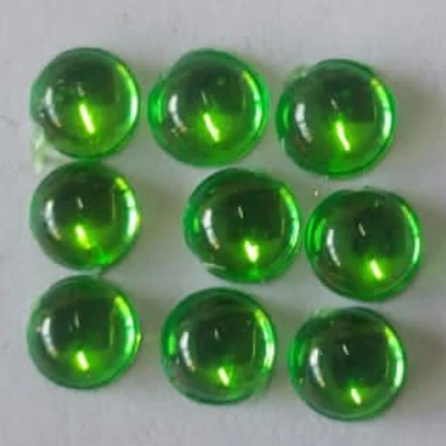 6mm Green Resin Stone