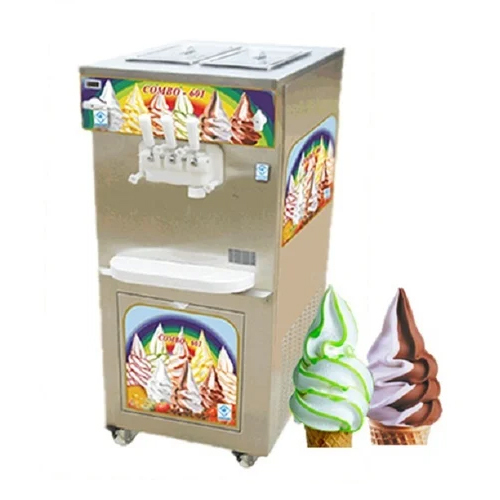 Ripple And Twin Flavour Softy Ice Cream Machine Combo 601 Eco
