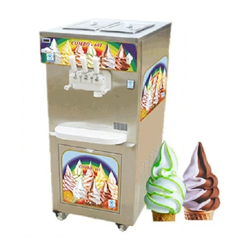 Ripple And Twin Flavour Softy Ice Cream Machine Combo 601