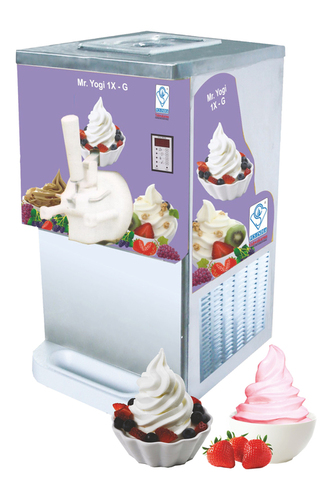 Silver 20 Ltr Frozen Yogurt Ice Cream Machine at Best Price in