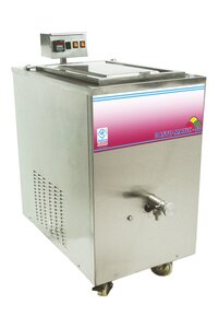 Silver Floor Model Ice Cream Mix Making Machine
