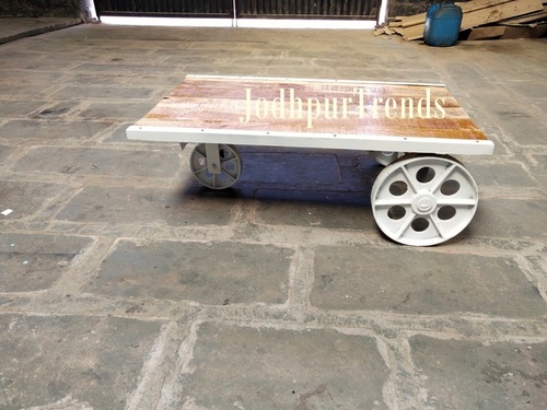 Industrial Iron Coffee Table