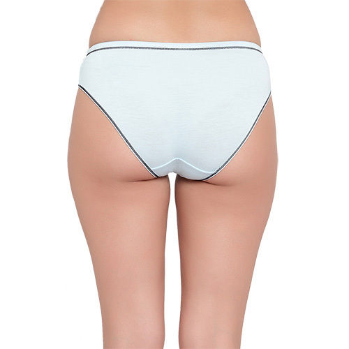 Ladies Antibacterial Bamboo Women Sea Blue Hipster Panty