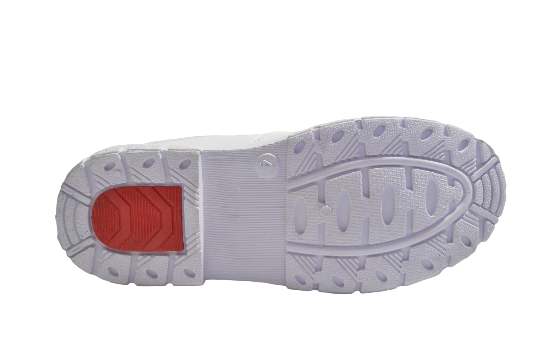 White boys school shoes