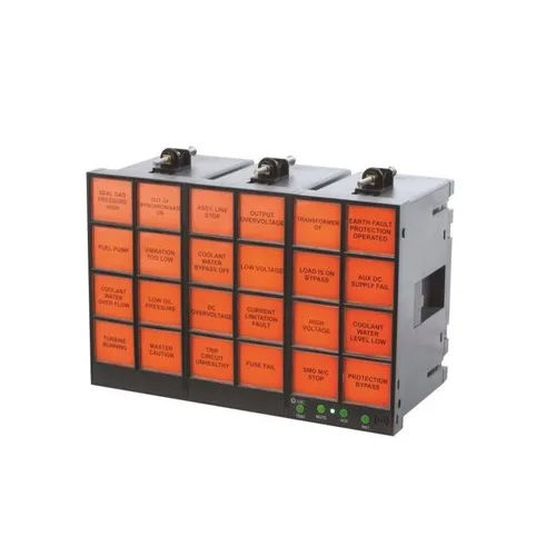 Black Gic Au2D16S Alarm Annunciator