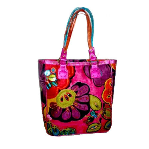 Pink Ladies Fancy Hand Bag