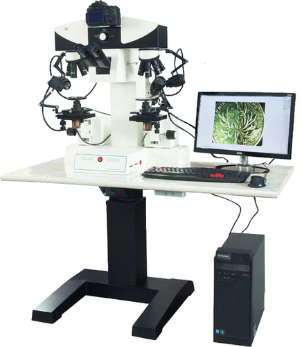 Motorized Comparision Microscope