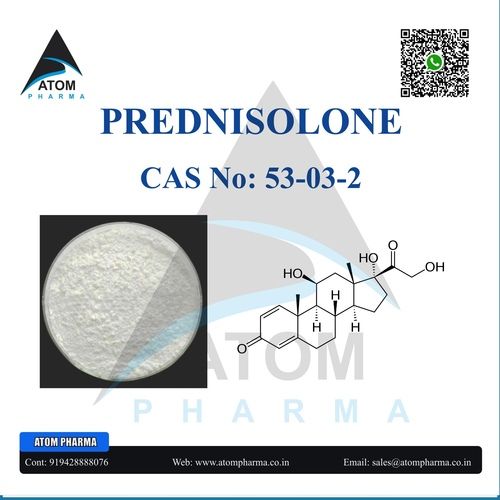 Prednisolone Api Powder Cas No: 53-03-2