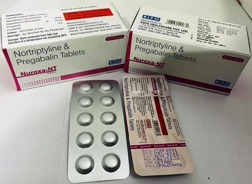 Nortriptyline  Pregabalin Tablets
