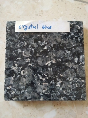 Crystal blue granite