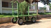 Spinning Cops Trolley - High Durability Design | Vibrant Green, Optimized for Easy Maneuverability