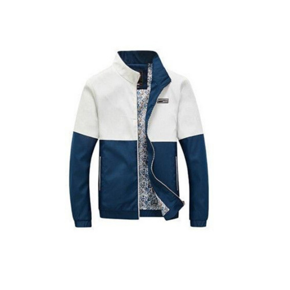 Colourblocked Bomber Jacket