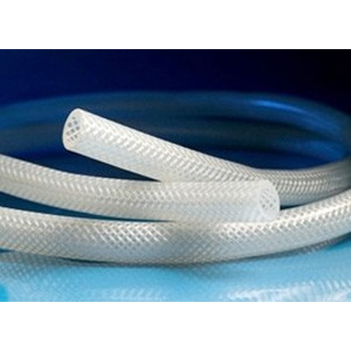 White Silicon Transparent Braided Hose Application: Industrial