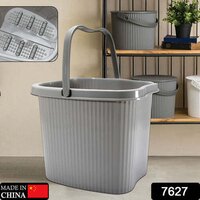 Foot Massage Roller Bucket Pedicure Foot Soak Tub For Home Use - Plastic, 35x31x39 Cm | Collapsible Design, Flexible Massage Rolling Balls, Multi-color