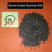 Grade 20 Brown Fused Alumina - Alumina, Purity 95%, Color Brown, Mohs Hardness 9, Application: Industrial, Ideal For Polishing And Sand Blasting