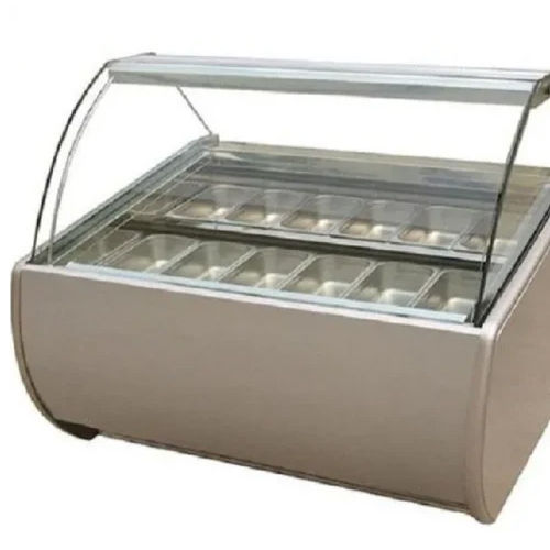 Stainless Steel Ice Cream Cabinet