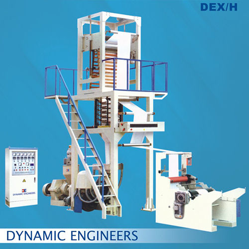 Semi-automatic Hdpe High Speed Film Blowing Machine