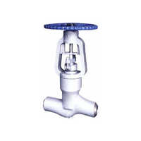 High Pressure Globe Valves - Cast Iron, Different Size, Silver | Painted Finish, Manual Operation, Water Media