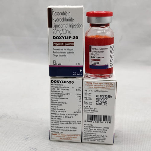 Doxorubicin Hcl 20mg Liposomal Injection