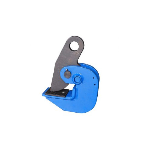 Horizontal Lifting Clamps - Steel, Rectangular Shape, Blue-Black Finish | High Standard, Industrial Usage