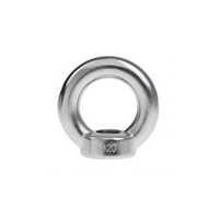 Lifting Eye Nut - Forged Steel, Silver Color | Durable, Strong, Easy To Operate, Ideal For Vertical Lifting Applications