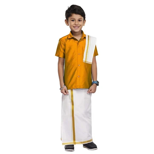 Vesti Shirt Kids Dhoti