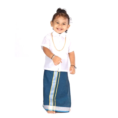 Kids Shirt Dhoti Set