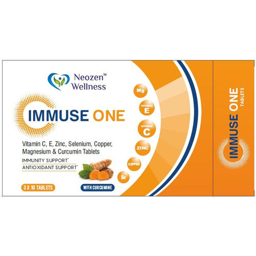 Immuse One Mutivitamin Mineral Tablets Dry Place