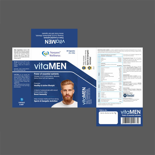 Vita Men Supplement For Men Dosage Form: Powder