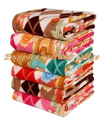 Printed Polar Fleece Blankets